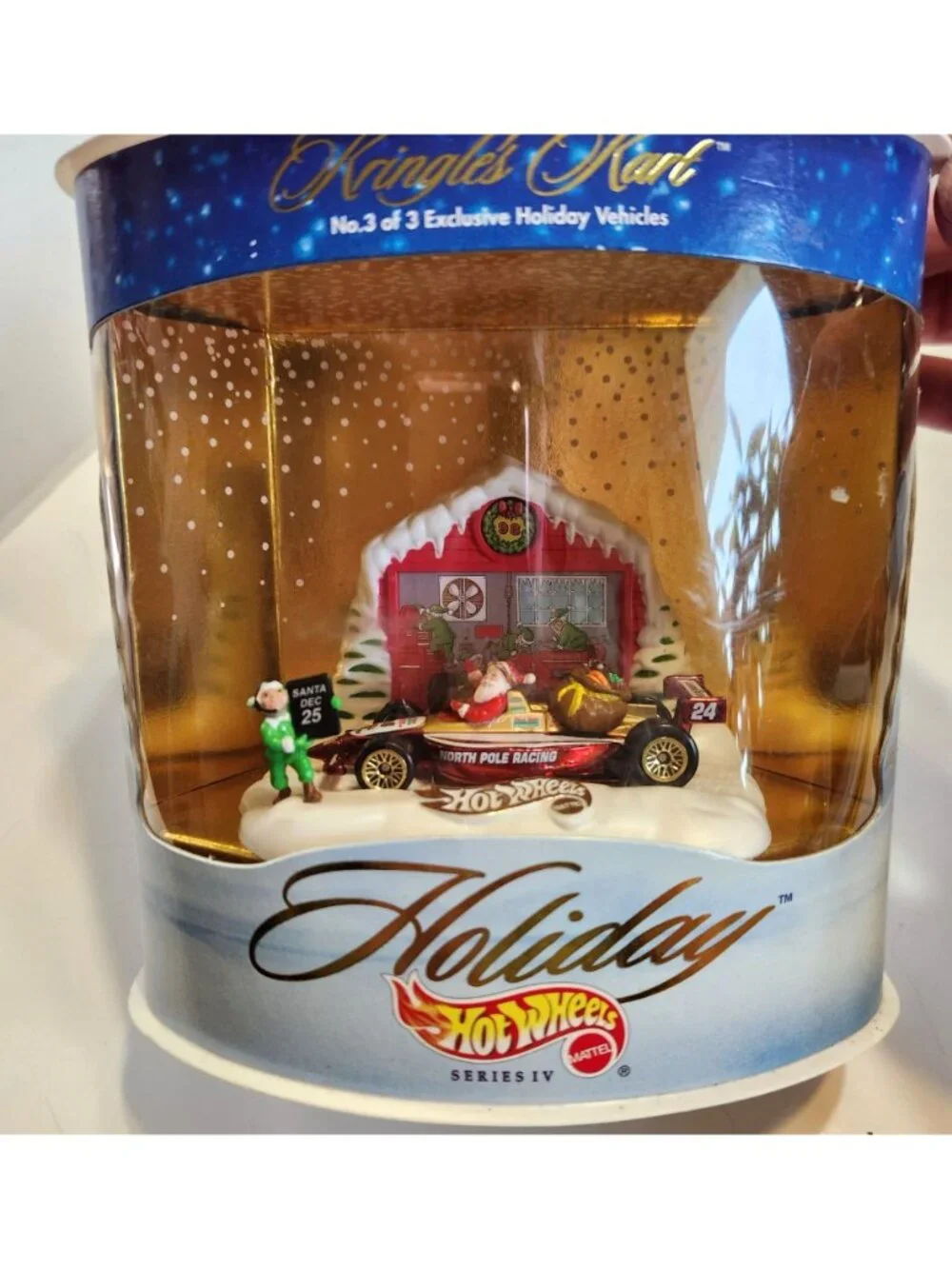 Hot Wheels Holiday Series IV Set Of 3 Exclusive Holiday Vehicles In Original Pac